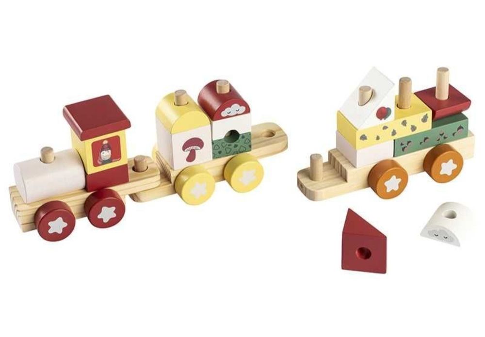 Дървено влакче за редене