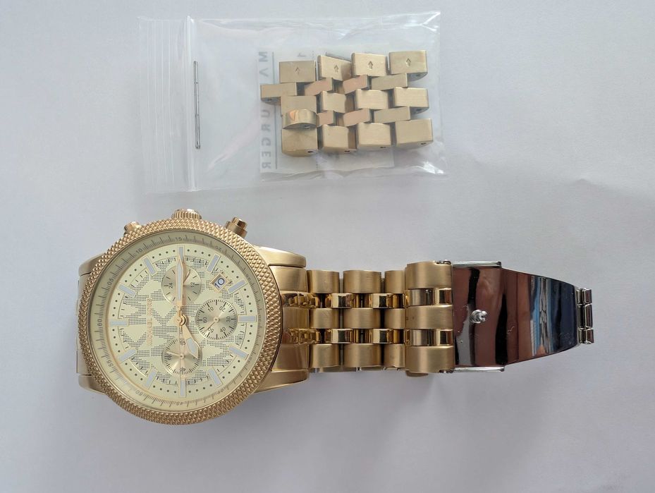 Ceas Barbati, Michael Kors, Hutton MK8953 auriu nou