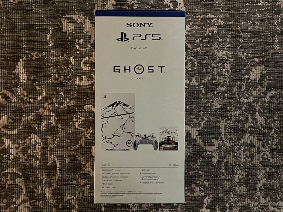 PlayStation 5 Slim / 1TB / “Ghost of Yotei” Black Limited Edition (Disk edition) конзола