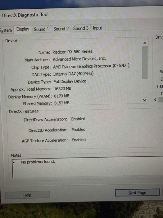 Vand pc i7 8th/16g/video 8g