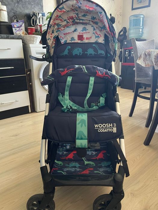 Лятна детска  количка Woosh 3 dino