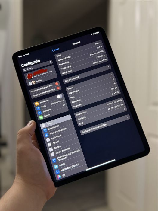 iPad Pro (2018) 256GB + Pen şi Husă CADOU