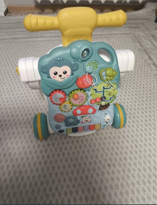 Толокар+бизиборд. 2в1