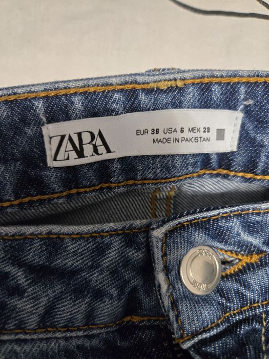Дънки Зара mom fit 38 ном