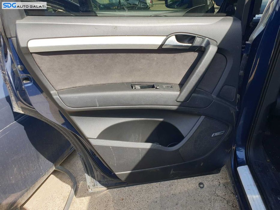 Macara Electrica pentru Geam Sticla de pe Usa Portiera Stanga Spate Audi Q7 Facelift 2007 - 2015 [C6405]