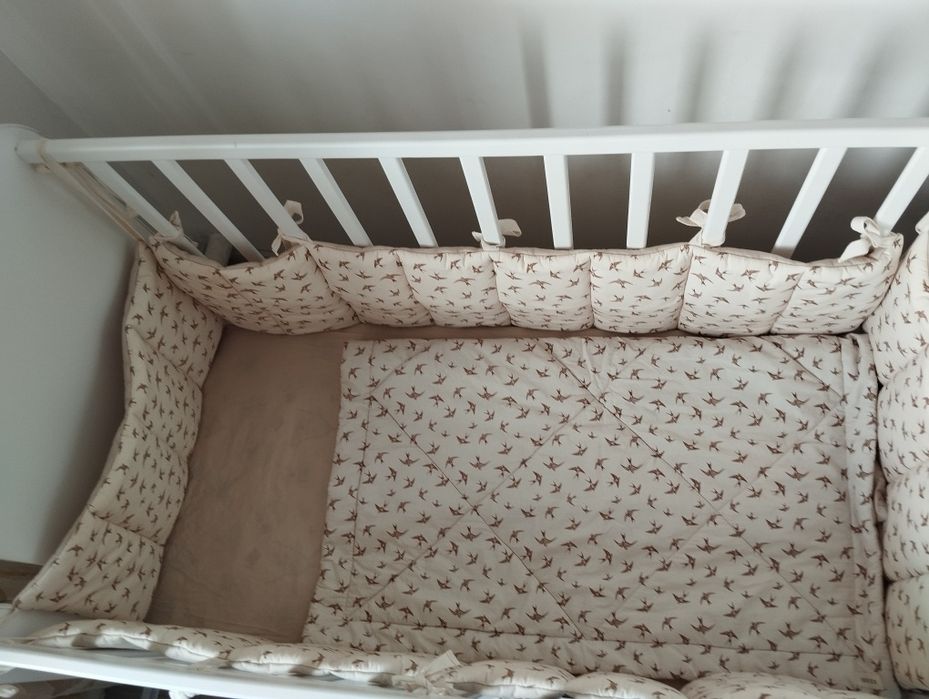 Бортики для детской кроватки