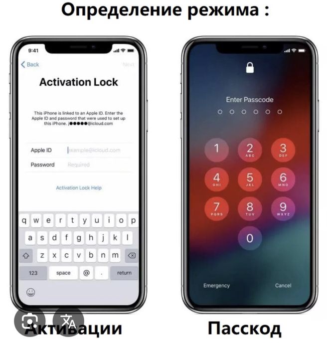разблокировка icloud iphone