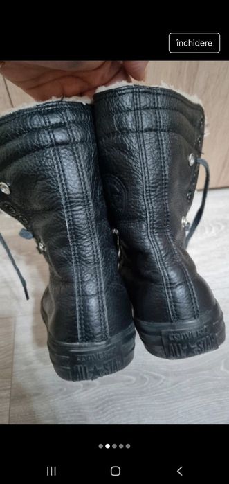 Converse All Star originali din piele 36,5