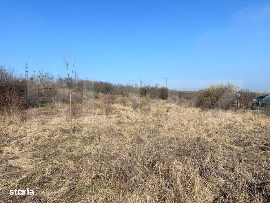 Teren IV 5.358 mp, front 30 ml, toate utilitatile, Teisani – Gherces