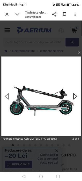 Vând trotineta electrica