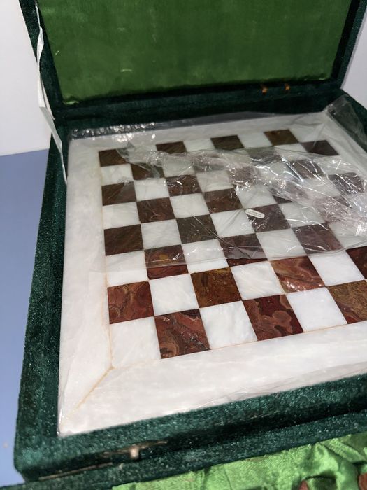 Tablă sah din marmură, made in Pakistan