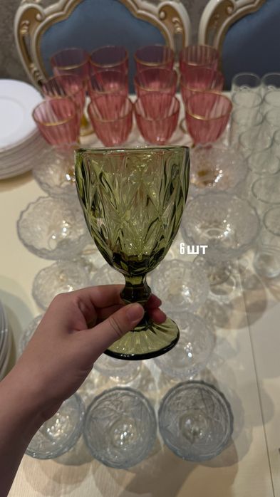Бокалы(в ленте много разных)