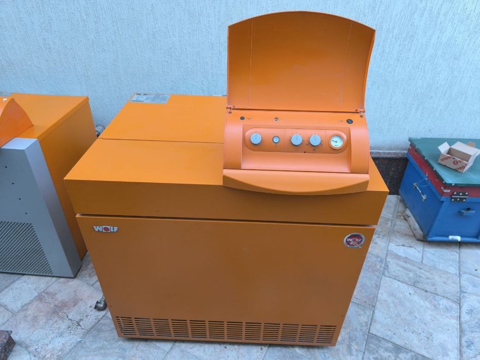 Чугунный отопительный котел