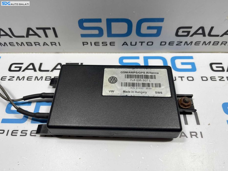 Antena Modul GPS Navigatie Volkswagen Touareg 7L 2006 - 2010 Cod 7L6035507L [D0749]