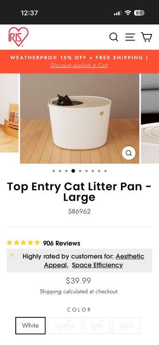 Litiera pentru pisici