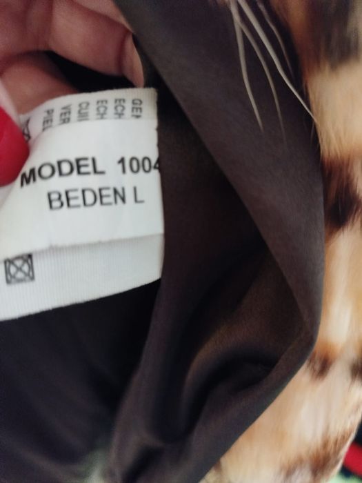 Палто дамско естествен косъм