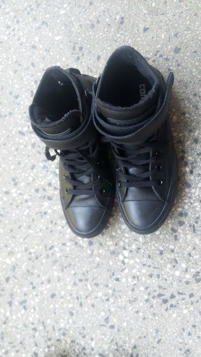 Кецове Converse CT Brea Hi Black Кожени