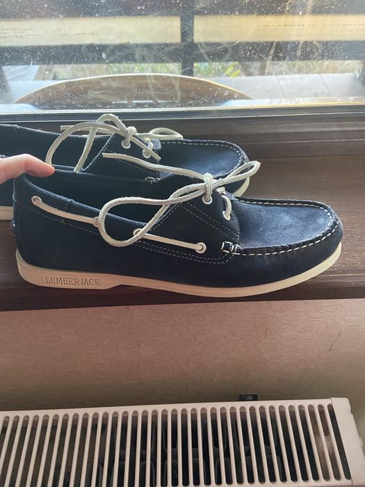 Mocasini piele intoarsa  Lumberjack