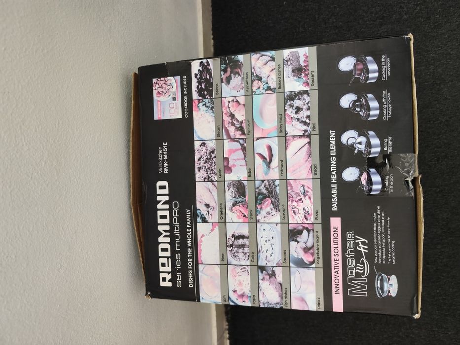 Multikitchen REDMOND RMK-M451E, 1000W, 5l, 40 programe, Negru