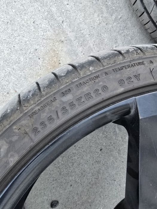 Jantă Tesla Model 3 Performance de 20" cu anvelope de vară 2024 + TPMS
