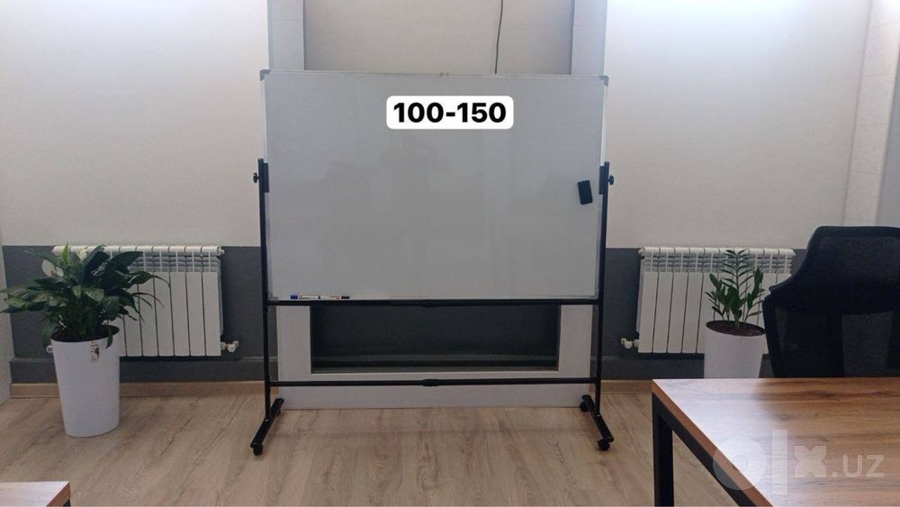 450 000 so‘m – Magnit marker doska 100×150, oq/yashil