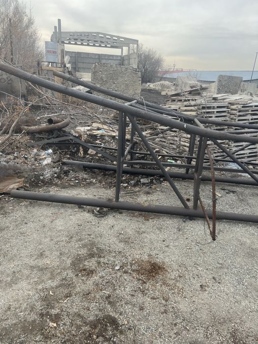 Смотровая башня, столб, лэп