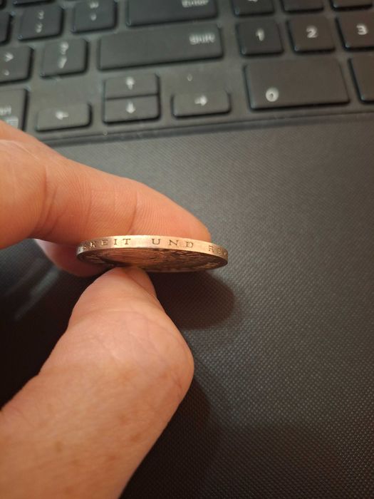 Moneda 10 marci 1987 argint