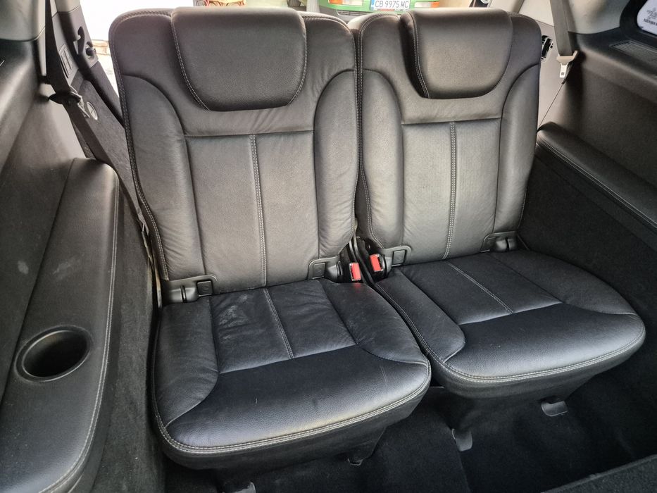 Седалки Мерцедес ГЛ Х164 салон черен кожен Mercedes GL X164 3-ти ред