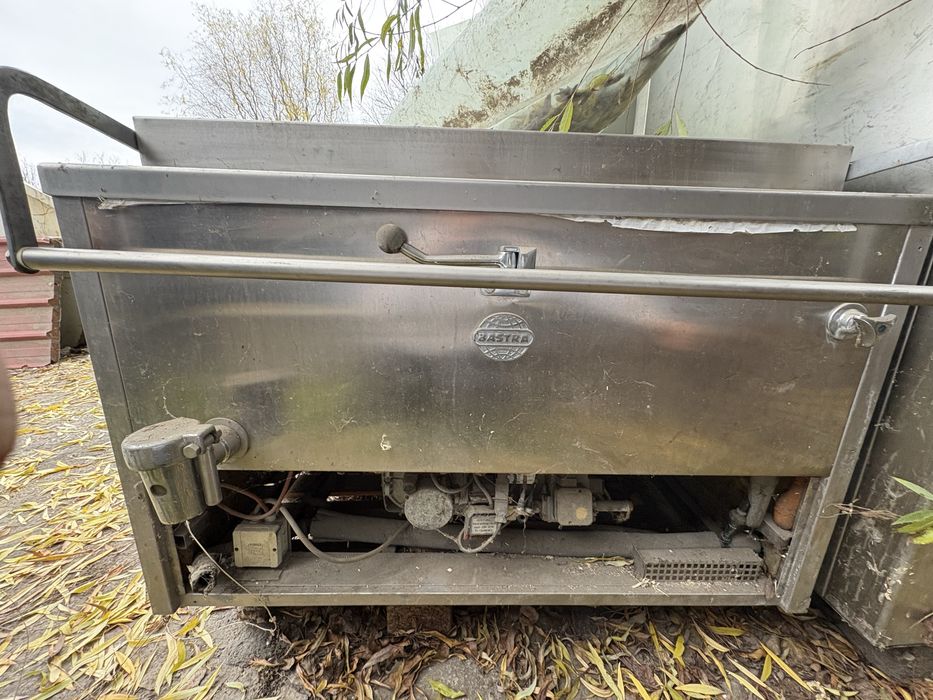 Bazin profesional de fierbere BASTRAMAT – inox, industrial