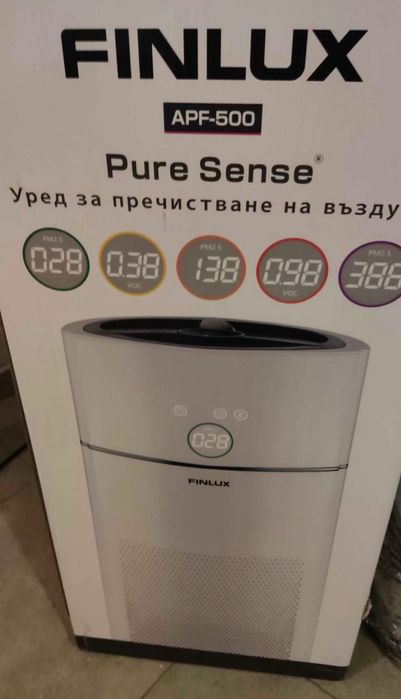 Нов почти неизползван пречиствател за въздух Finlux