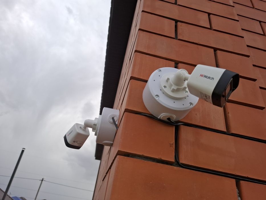 Установка видеонаблюдение