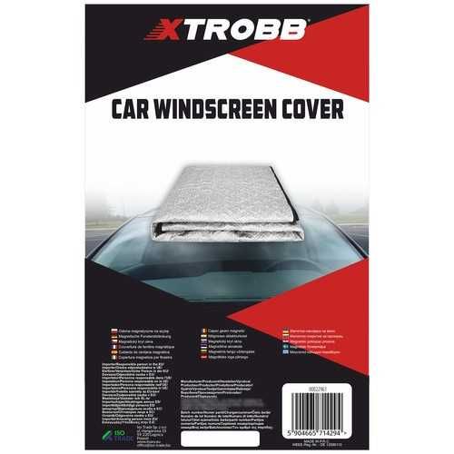 Покривало за предно стъкло против замръзване - с магнити за стабилност