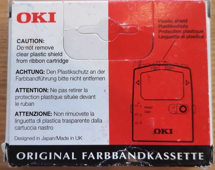 cartus ribbon banda imprimante OKI Microline