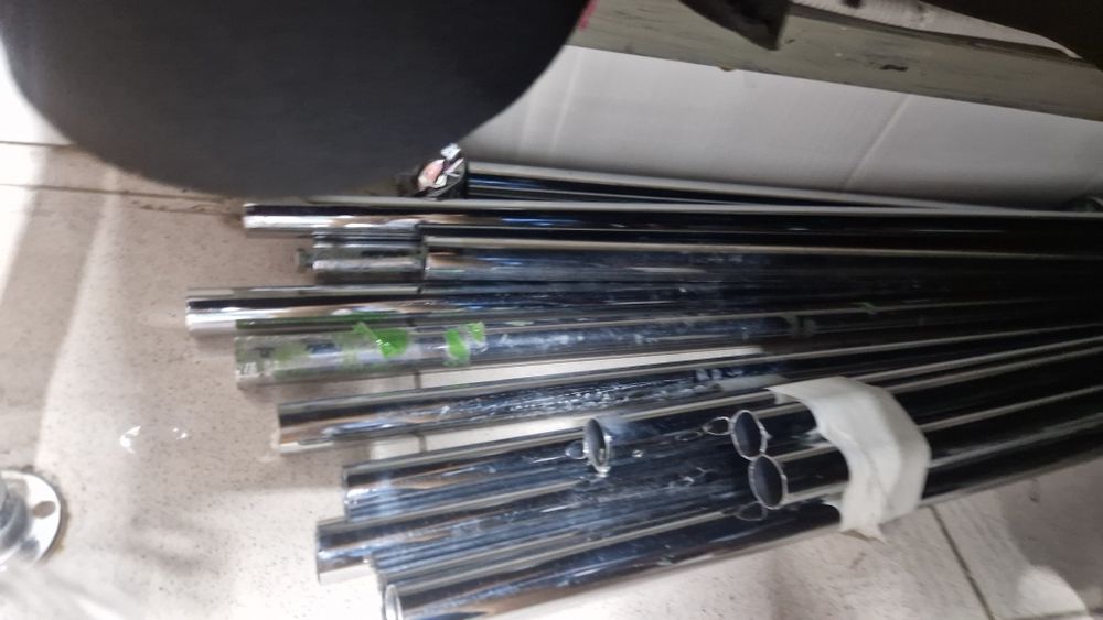 Хромированные трубы