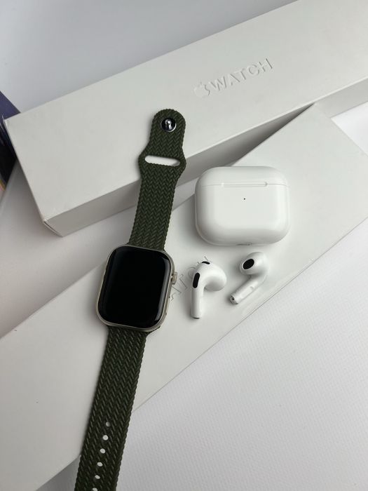 Наушники и смарт часы