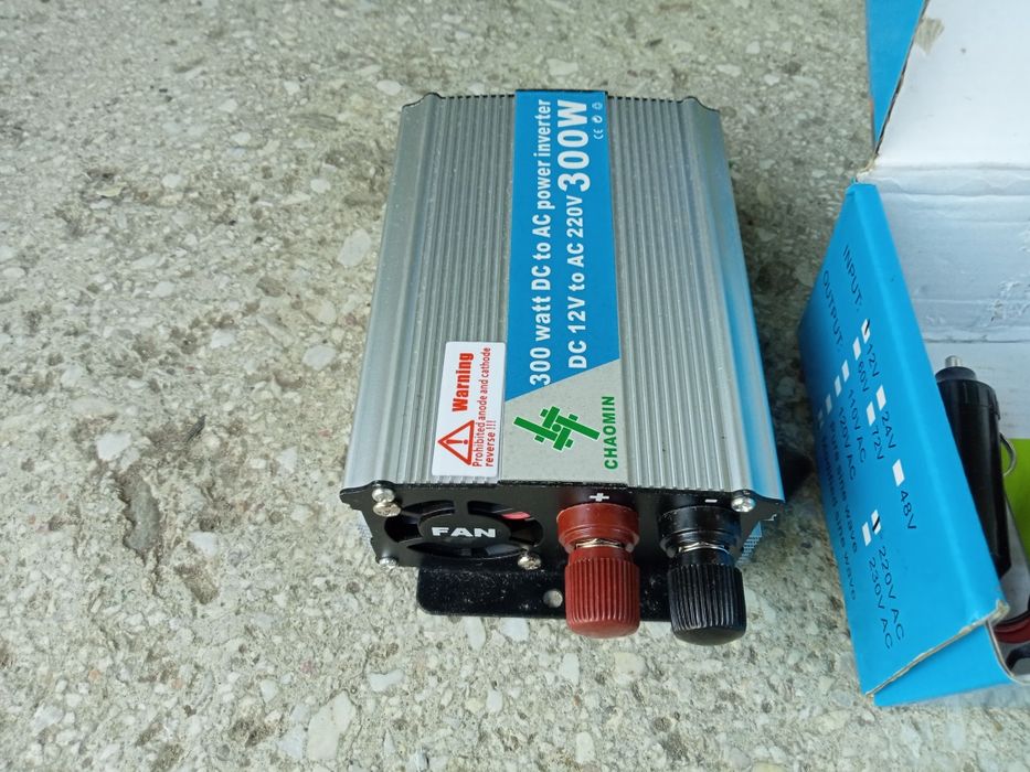 Invertor Tensiune 12v-230v 300w Nou