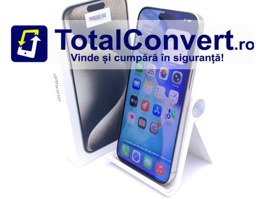 Apple iPhone 15 Pro Max 256GB Natural, Garantie 24 luni | #R96385