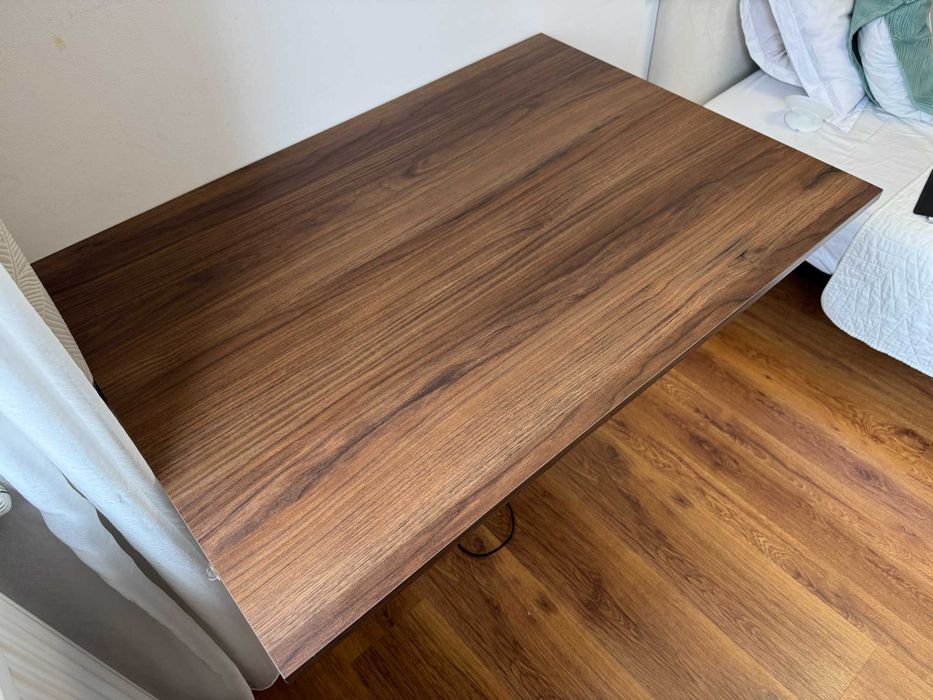 Blat de masa, blat birou, Nuc Warmia H1307 ST19, 100 x 70 cm, ca NOU