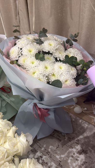 201 белый роза свежий