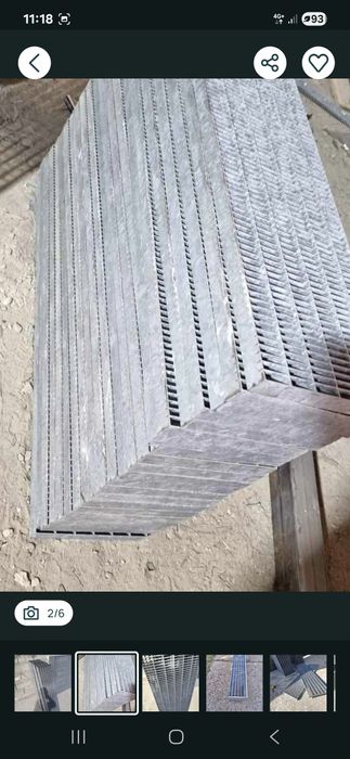 Vând trepte  zincate