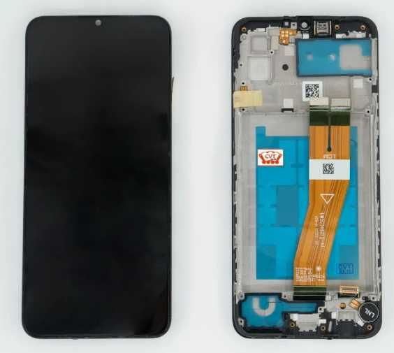 Оригинален дисплей с рамка за Samsung A03s