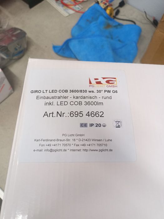 Proiector led industrial 25 w 3500k