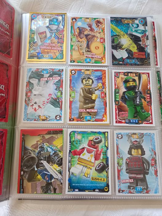 Голяма колекция карти Ninjago -Lego