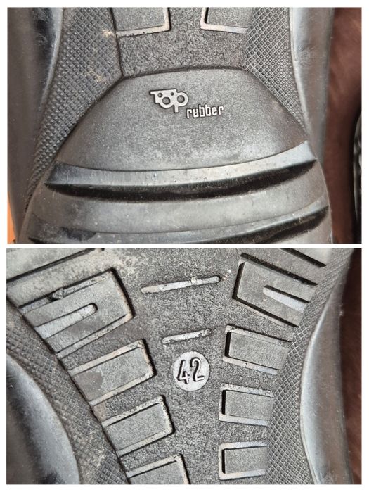 Ghete iarnă Premium, Piele Full-Grain, Cauciuc Natural, Bărbați - 42