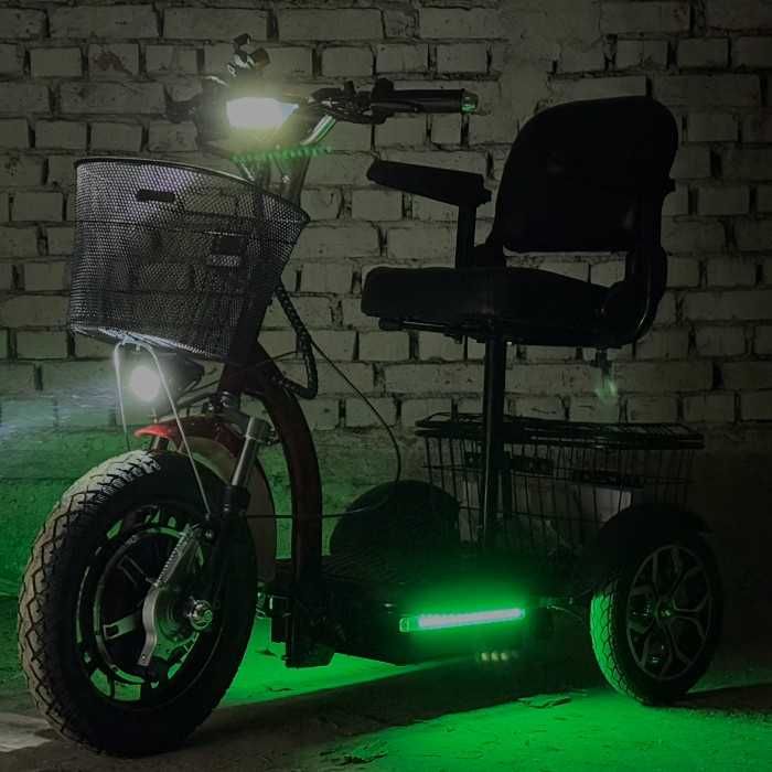 Електрическа триколка H1 Traffic 750W, 2025г, 48V/12Ah, Подсилена