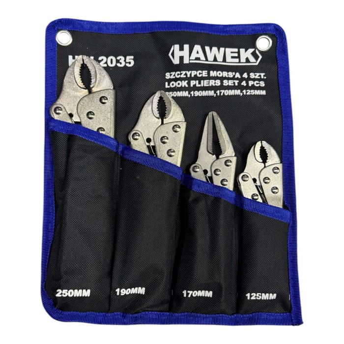 Комплект клещи чираци, 4 части HAWEK