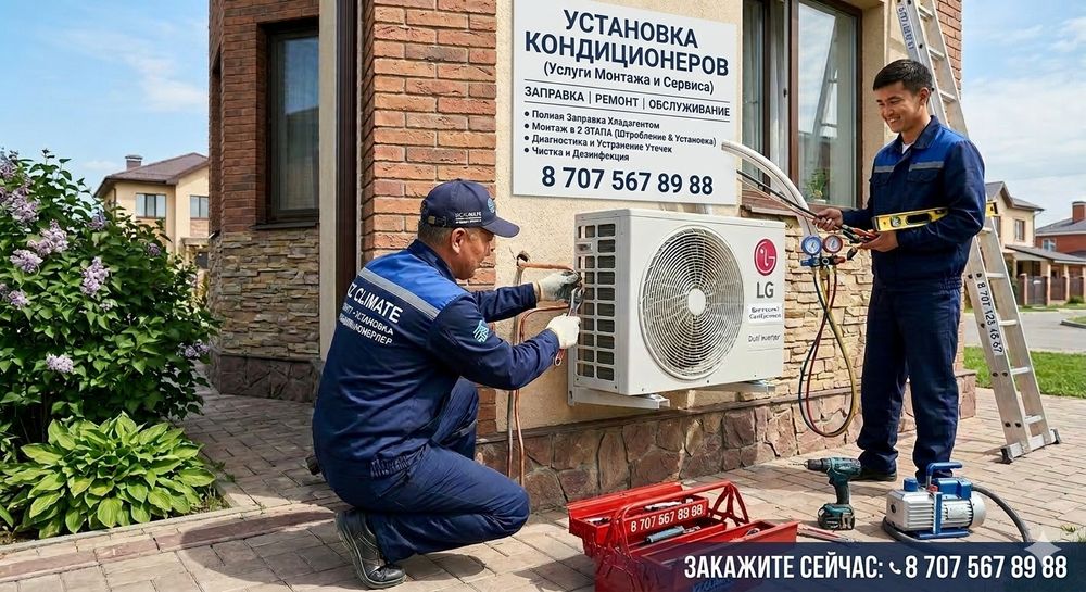 Установка кондиционеров