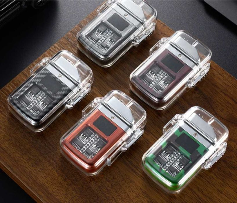 Уникална Ветроустойчива запалка с LED светлина