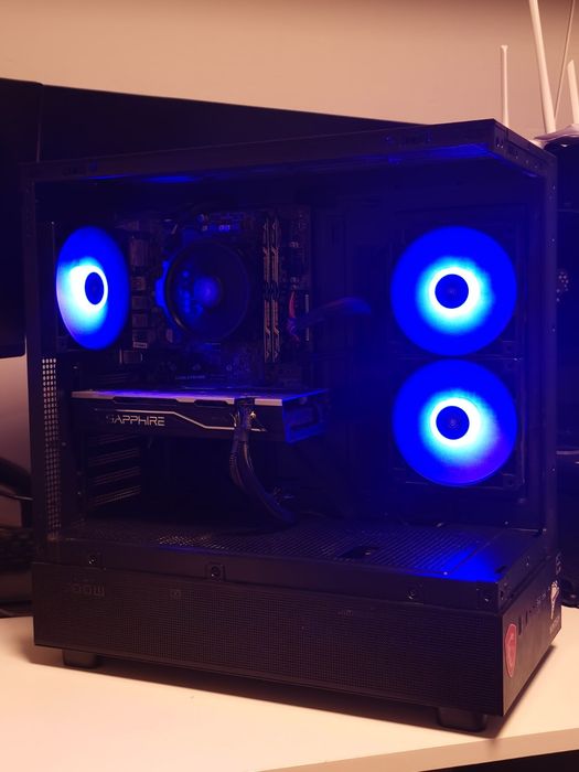 Геймърски компютър ryzen 5/rx580/16gb ram/1tb ssd