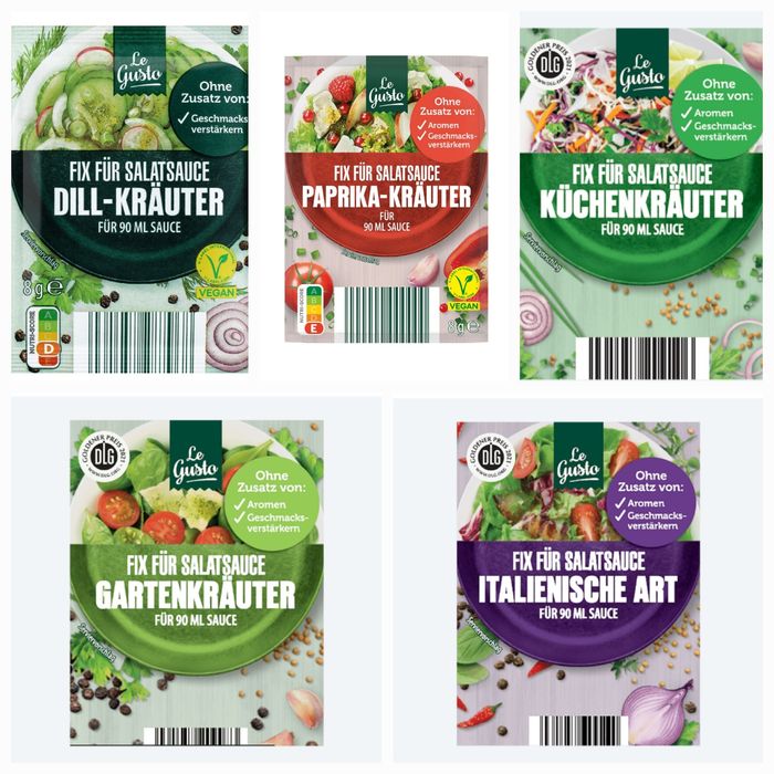 Приправы к салатам